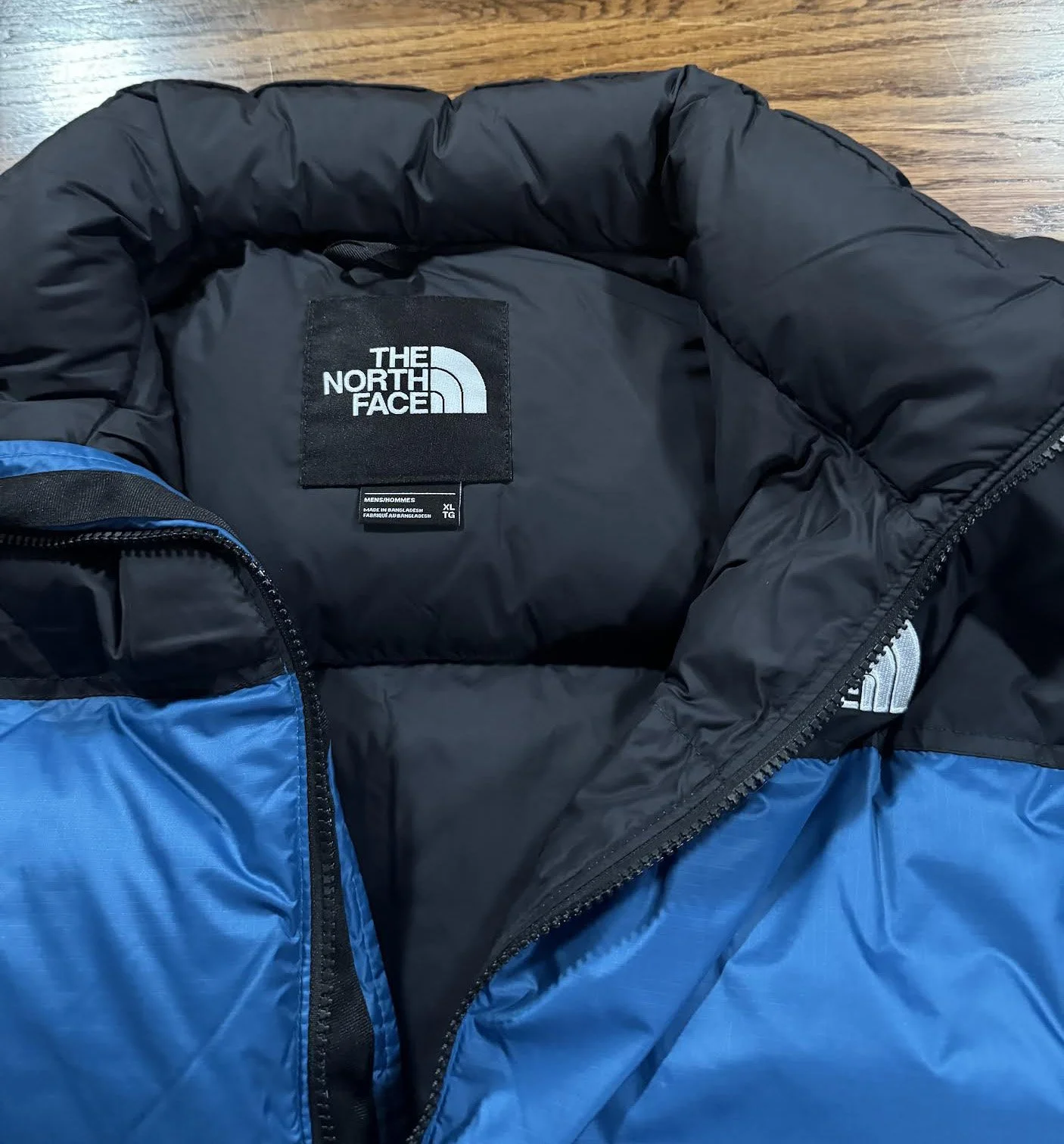 The North Face '96 Retro Banff Blue Nuptse Jacket (Size XL) NWT